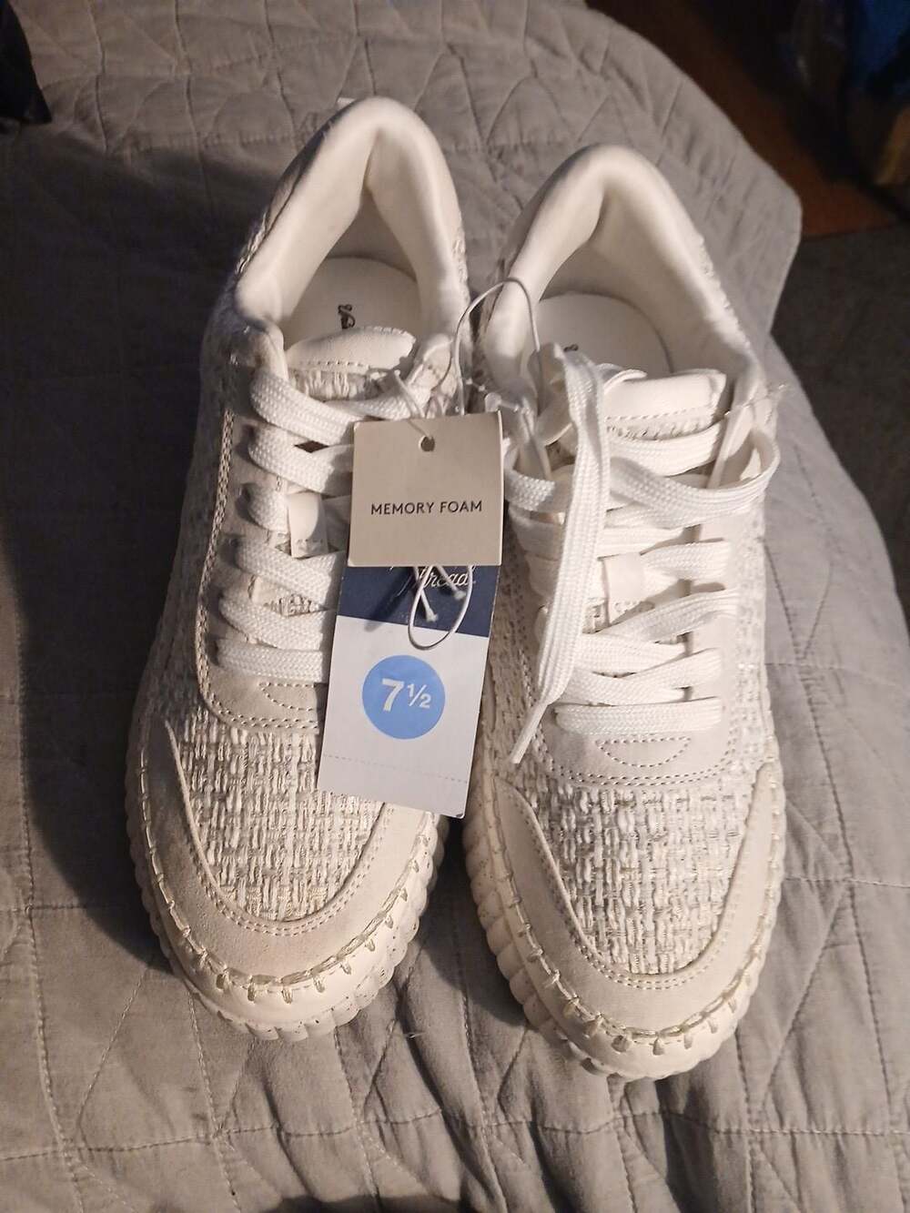 Universal Thread Persephone Platform Sneakers with Memory Foam